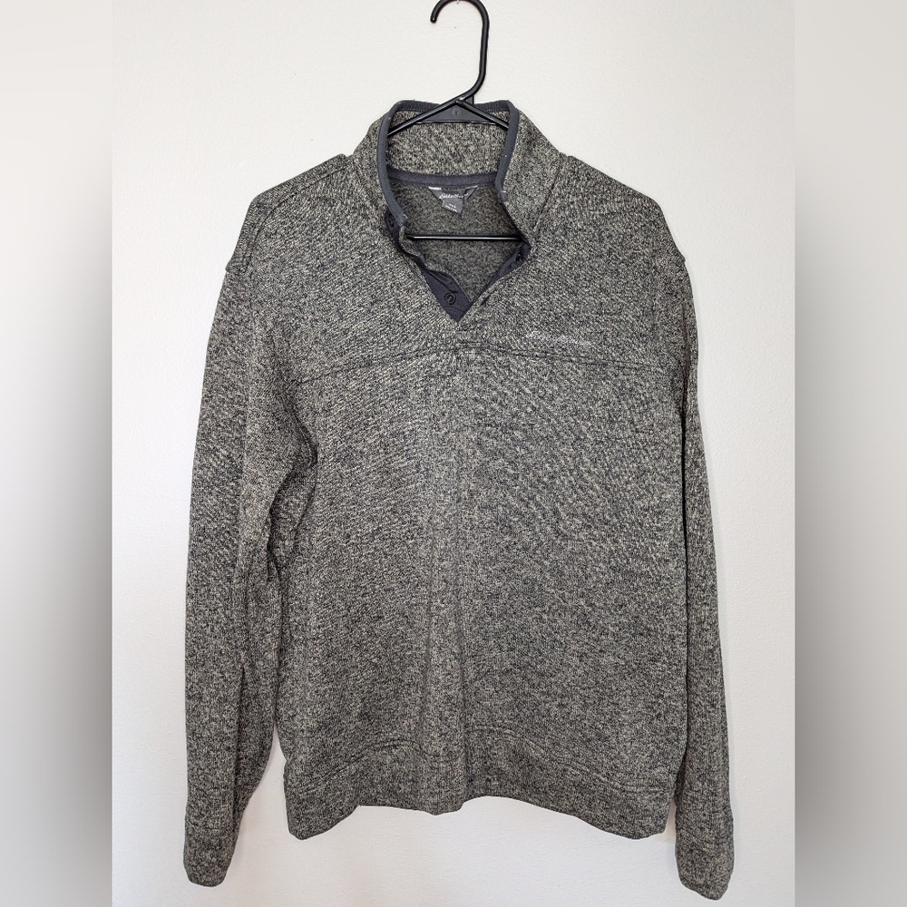 Eddie Bauer Men's Fleece Pullover Sweater